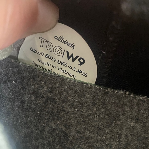 Allbirds Tree Runner Go Women’s Size 9 Light Gray Green Accents Comfort Sneakers - Picture 6 of 6